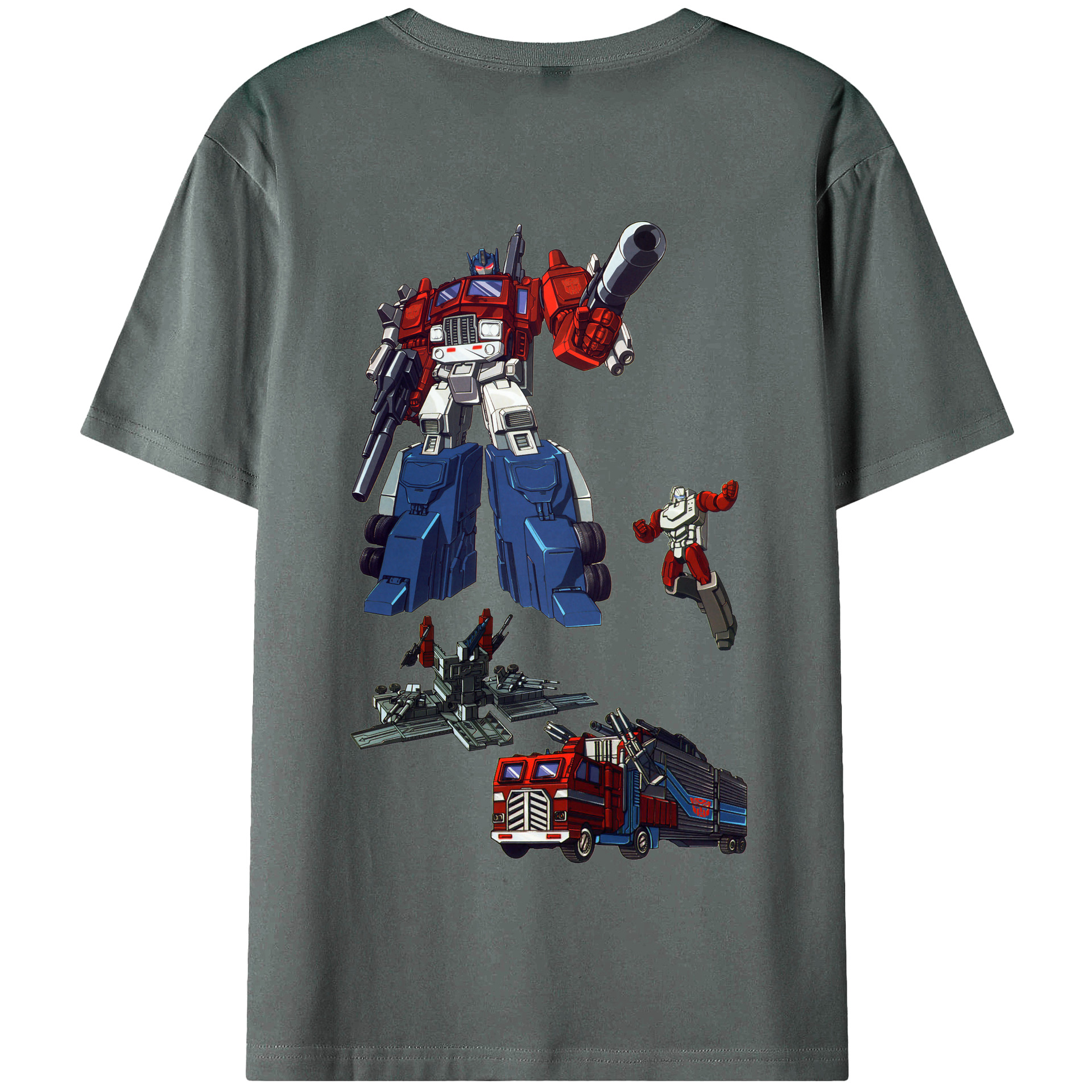 （画像用）  綿100％半袖Tシャツ（背面プリント）